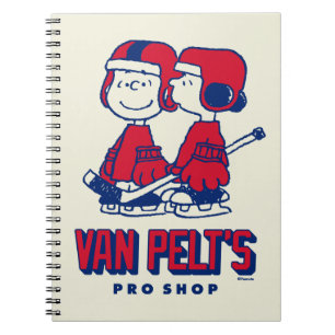 Van Pelt's Hockey Club Pro Shop Pattern Notitieboek