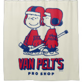Van Pelt's Pro Shop Douchegordijn (Voorkant)