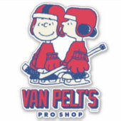 Van Pelt's Pro Shop Sticker (Voorkant)