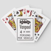 Van Pool Bord Pokerkaarten (Achterkant)