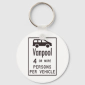 Van-poolteken Sleutelhanger (Voorkant)