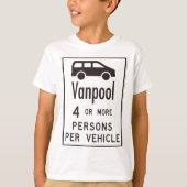 Van-poolteken T-shirt (Voorkant)