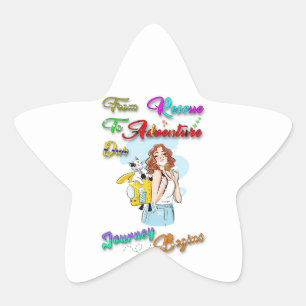 Van redding tot avontuur Onze reis begint met pote Ster Sticker