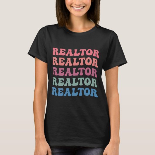 Van retro vibes tot moderne landgoederen: Groovy R T-shirt (Voorkant)