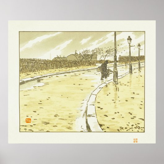 Van Rue Lamarck Poster (Voorkant)