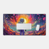 Van ruimte & verder illustratie bureaumat (Keyboard & Muis)