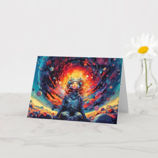 Van ruimte & verder illustratie kaart (Kleine Plant)