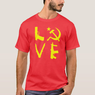 Van Rusland met LOVE T-shirt