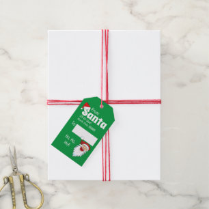 Van Santa Cft-Labels Cadeaulabel