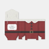 Van Santa Christmas geschenkdoos Bedankdoosjes (Uitgevouwen)