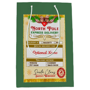 Van Santa Noorderpool Express Stout of Braaf Medium Cadeauzakje