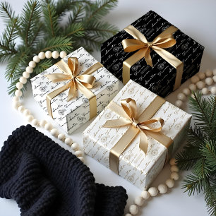 Van Santa  Post Parcel Wit Inpakpapier Vel