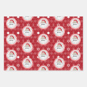 Van Santa Schattige Cat Funny Hamster Wrapping Pap Inpakpapier Vel (Voorkant 2)