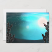 Van schemering tot dageraad Trouwfeest Uitnodiging (Achterkant)