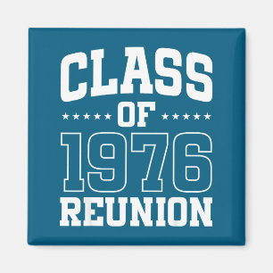 Van Shirt Klas 1976 Reünie 50 Alumni Magneet