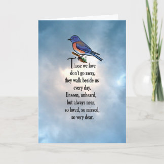 Van sialia "zo van het Gehouden" Gedicht Kaart