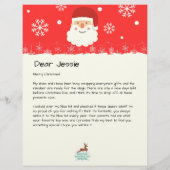 Van The Desk of Santa|Custom Christmas Letter (Voorkant)