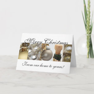 Van thuis tot aan jou... kerstkaart feestdagen kaart