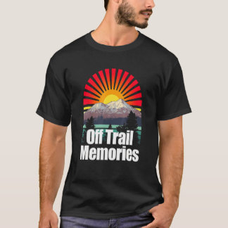Van Trail Memories Hiker Buddy Hike Bff Tour Natur T-shirt