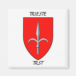 Van TRIËST (TRST) het Wapenschild Magneet