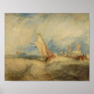 Van Tromp, die zijn Masters 1844 gaat bevallen Poster