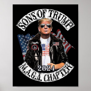 van Trump Maga Chapter 2024 (op rug) Poster
