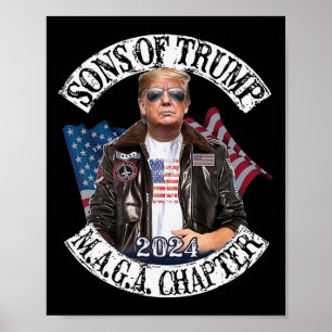 Van Trump Maga Hoofdstuk 2024 Poster