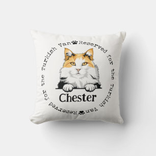 Van turc réservé pour le Coussin de chat - Custom