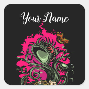 Van Venus Vierkante Sticker