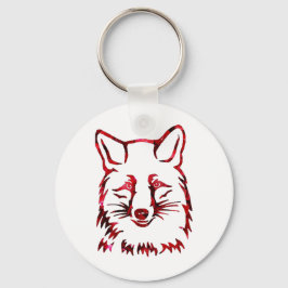 van vossen en rozen sleutelhanger