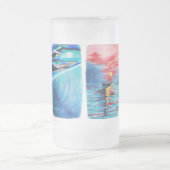 van vuurtoren matglas bierpul (Center)