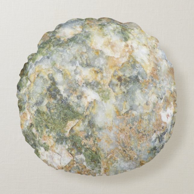 Van witte graniet rond kussen (Voorkant)