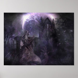 Van Wolf en Mens Poster