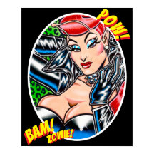 Vana DeVinyl™/Bikerjack/Bam! Poster