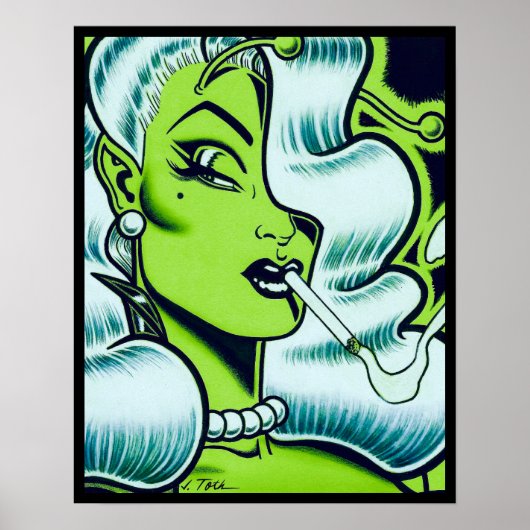 Vana DeVinyl™/Close-up Poster (Voorkant)