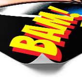 Vana DeVinyl™/Manteau de Biker/Bam! Affiche (Coin)