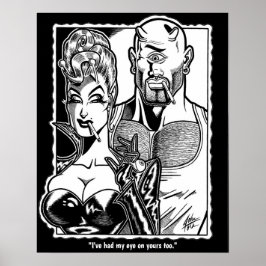 Vana DeVinyl™/Oogbollen Poster