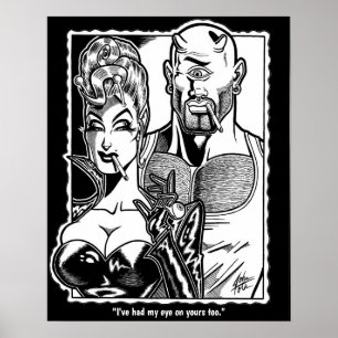 Vana DeVinyl™/Oogbollen Poster