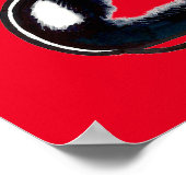 Vana DeVinyl™/Poster met hoge hak en strik Poster (Hoek)