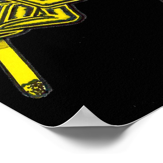 Vana DeVinyl™/PVC and Fun Fur Poster (Coin)