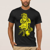 Vana DeVinyl™/PVC et T-shirt fourrure amusante (Devant)