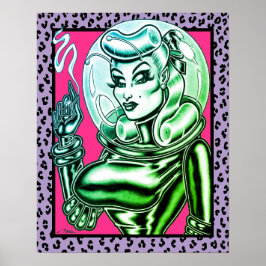 Vana DeVinyl™/Rubber Spacesuit Poster