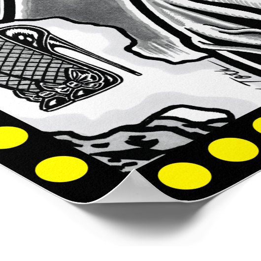 Vana DeVinyl™/Science Fiction Thrills ! Affiche (Coin)