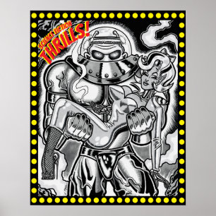 Vana DeVinyl™/Science Fiction Thrills! Poster
