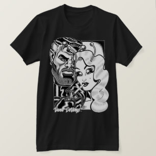 Vana DeVinyl™/Vana en Rocco T-shirt