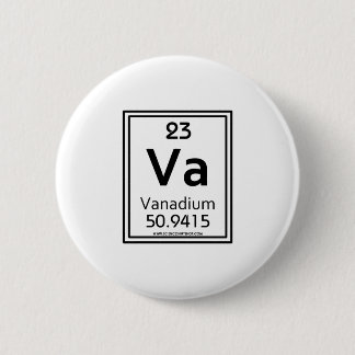 Vanadium Ronde Button 5,7 Cm