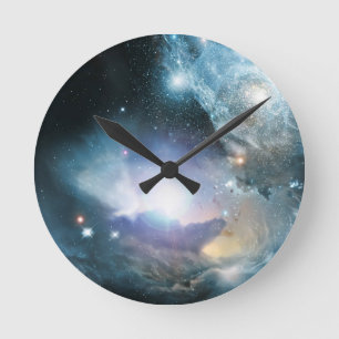 Vanaf de as van de eerste sterren ronde klok