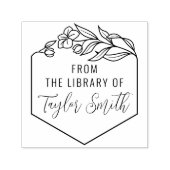 VANAF DE BIBLIOTHEEK VAN DE Eigen naam Zelfinktende Stempel (Design)