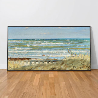 Vanaf Hornbæk strand, PS Kroyer Poster