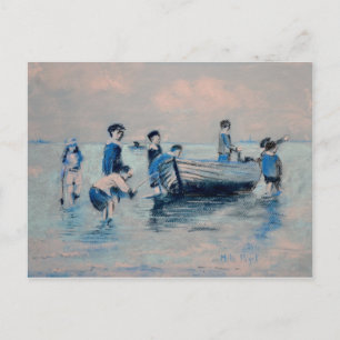 Vanaf New Brighton Shore - 1891 Briefkaart